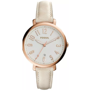 Watch strap Fossil ES3943 Leather White 14mm